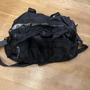Like new  - Lulu lemon duffle bag - yoga mat holder